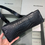 Contemporary Faux Leather Handbag - Understated Luxury Look | Women's Statement Accessory #527 - back view (image 4) of designer-inspired handbag