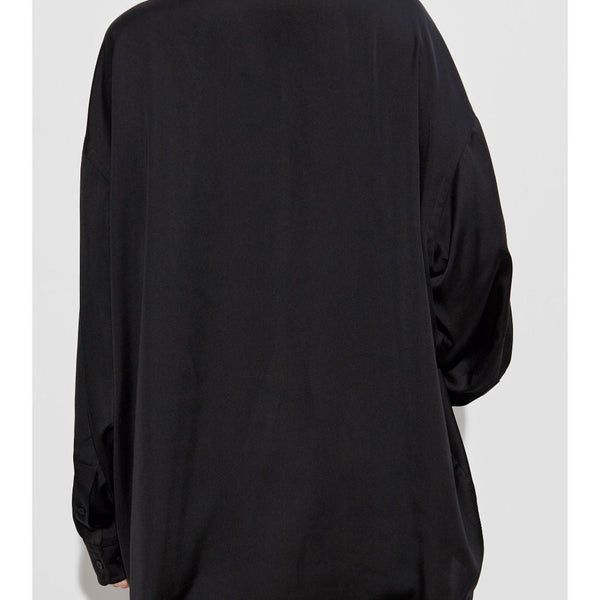 Balenciaga Tops- BALENCIAGA Embroidered Logo Shirt for Women Premium Designer Casual Top