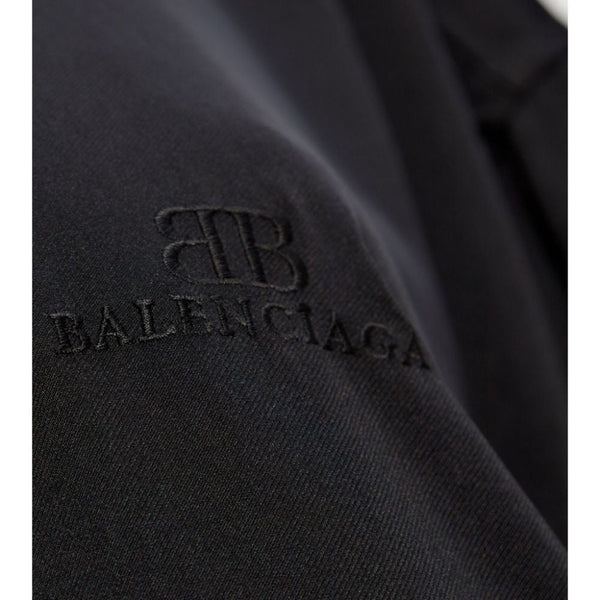Balenciaga Tops- BALENCIAGA Embroidered Logo Shirt for Women Premium Designer Casual Top