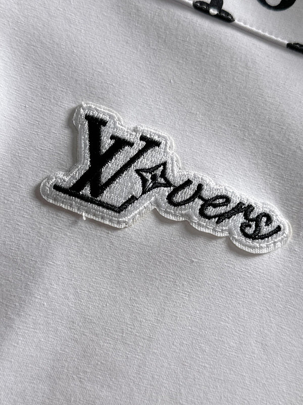 Full styled look of Louis Vuitton luxury clothing with runway-inspired design