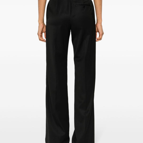 Balenciaga Pants? BALENCIAGA Women's Straight Cut Wool Trousers Tailored Everyday Designer Pants
