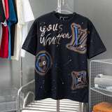 Front view of Louis Vuitton cotton t-shirt with tailored silhouette