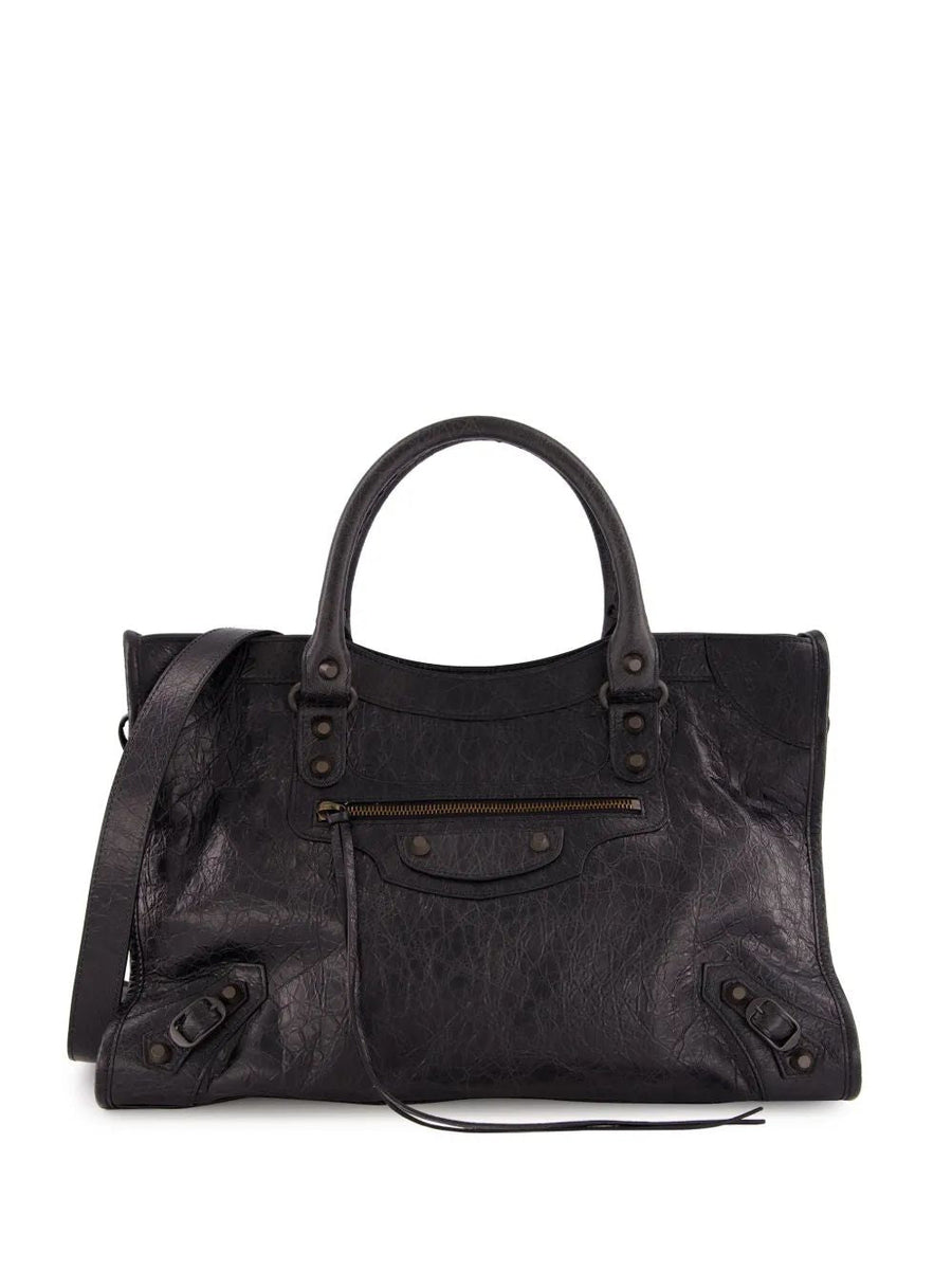 Balenciaga Bags? BALENCIAGA City Handbag M - A Chic Essential Luxury Designer Leather Handbag