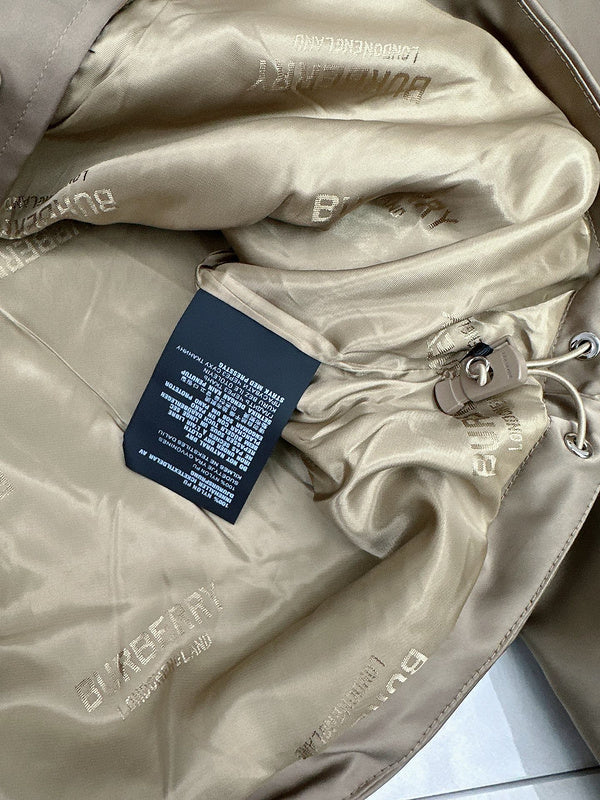 Burberry luxury designer clothing detail shot