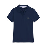 Back view of Lacoste luxury clothing with tailored silhouette