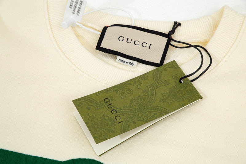 Full styled look of Gucci luxury clothing with contemporary cut