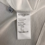 Side profile of Givenchy luxury clothing with tailored silhouette