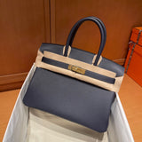 Close-up detail of curated bag design
