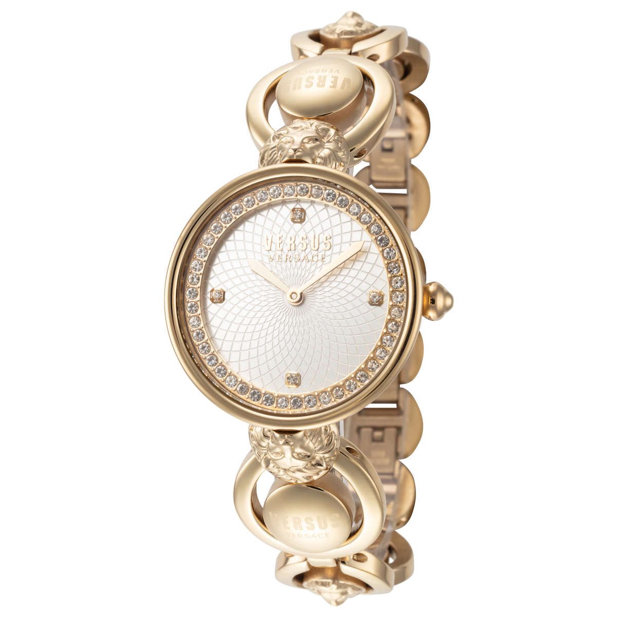 Front view of Versace women's watch