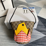 Front view of modern classic women's handbag – women's luxury accessory