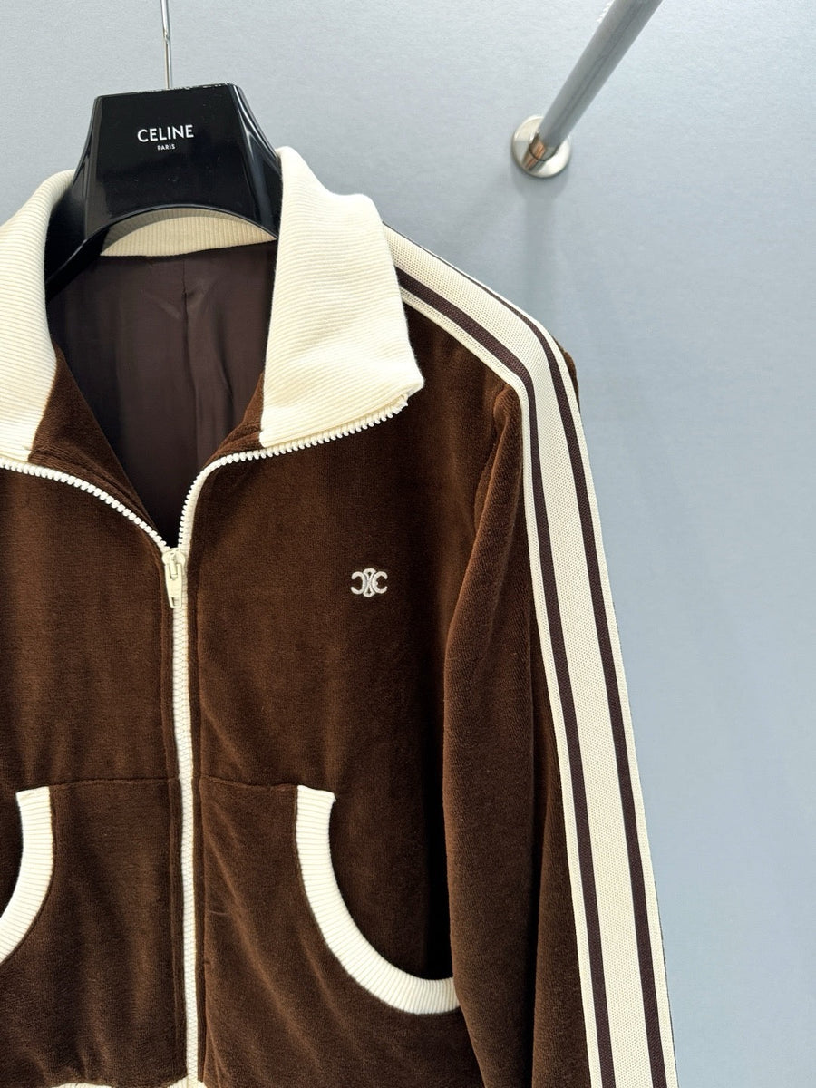 Celine Zip Bomber – luxury designer bomber jacket at Bellvora