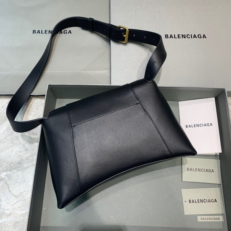 Structured Faux Leather Handbag - Modern Structured Build | Women's Everyday Carry Handbag #528 - side angle view (image 2) of designer-inspired handbag
