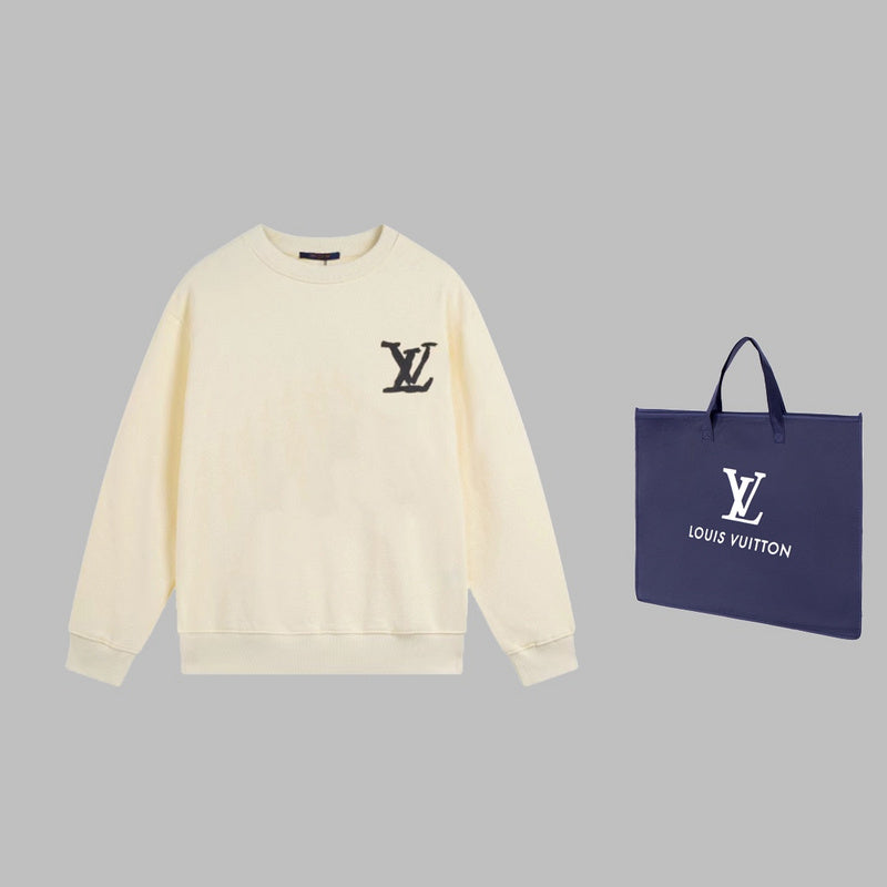 Back view of Louis Vuitton luxury clothing with streetwear-inspired cut