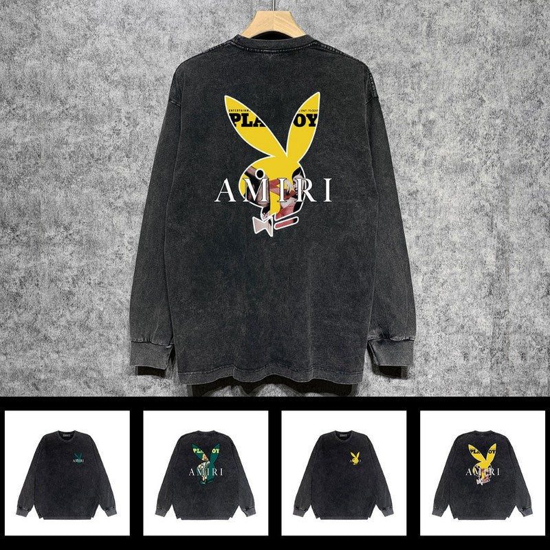 Amiri hoodie front view designer style