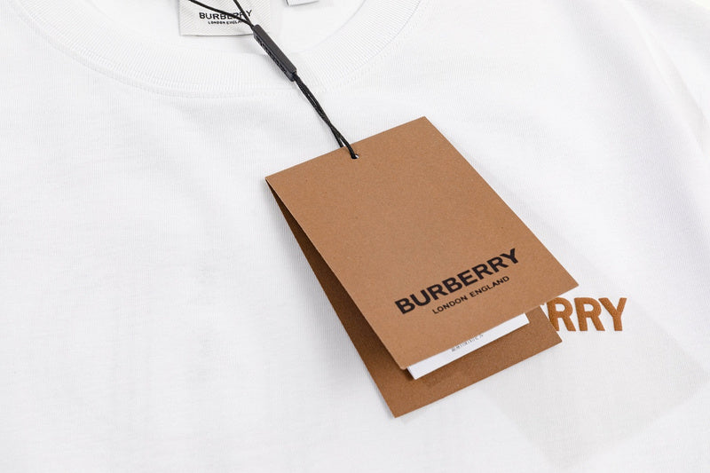 Burberry t-shirt close-up — premium authentic designer style