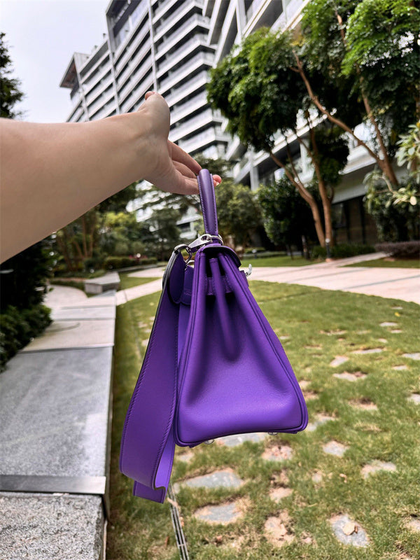 Tailored handbag styled for everyday wear