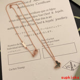 Angled view of Van Cleef & Arpels unisex jewelry piece