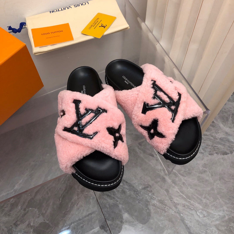 Louis Vuitton Chocolate Brown High-Top Sneakers - Side Profile View