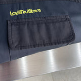Flat lay presentation of Louis Vuitton luxury clothing with contemporary cut