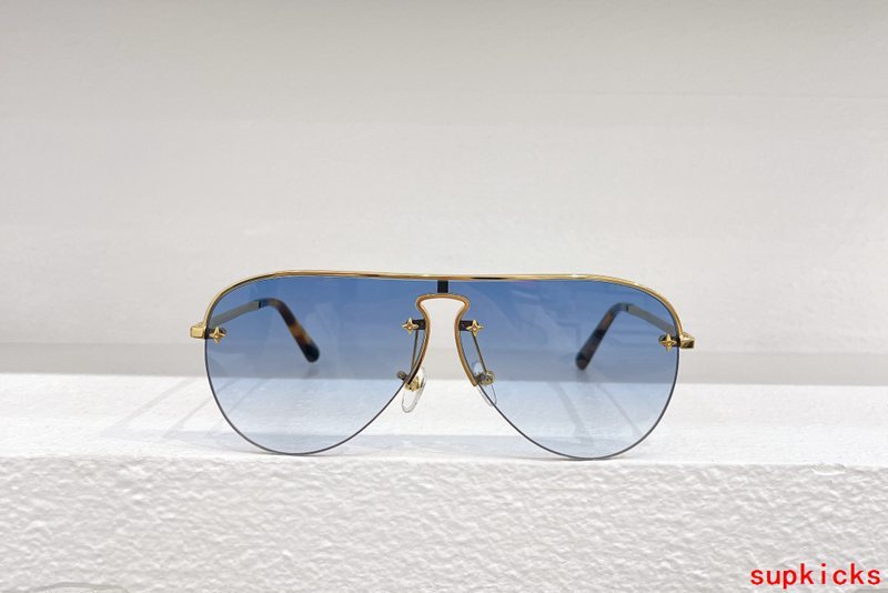Lifestyle view of Louis Vuitton unisex sunglasses