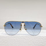 Lifestyle view of Louis Vuitton unisex sunglasses