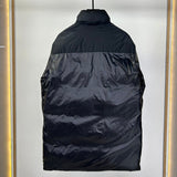 Close-up detail shot of Louis Vuitton luxury clothing with contemporary cut