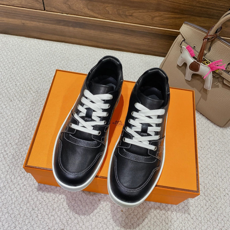 Hermes shoes Style 251 - texture and material detail