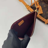 Back view of polished chic women's handbag – women's luxury handbag