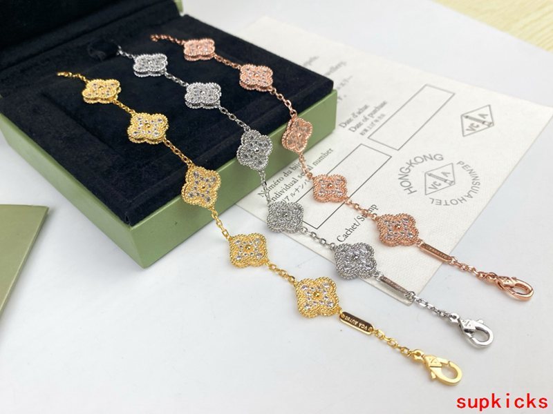 Lifestyle view of Van Cleef & Arpels unisex jewelry piece
