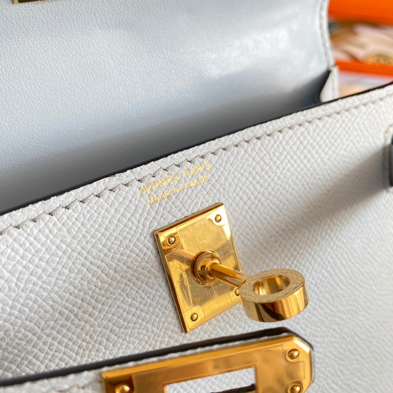 Close-up detail of considered bag design