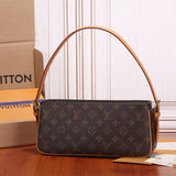  Essential structured bag carried on shoulder