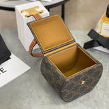 Back view of Celine luxury Box Bag with clean finishing