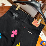 Chrome Hearts Jeans detail shot – designer craftsmanship and quality