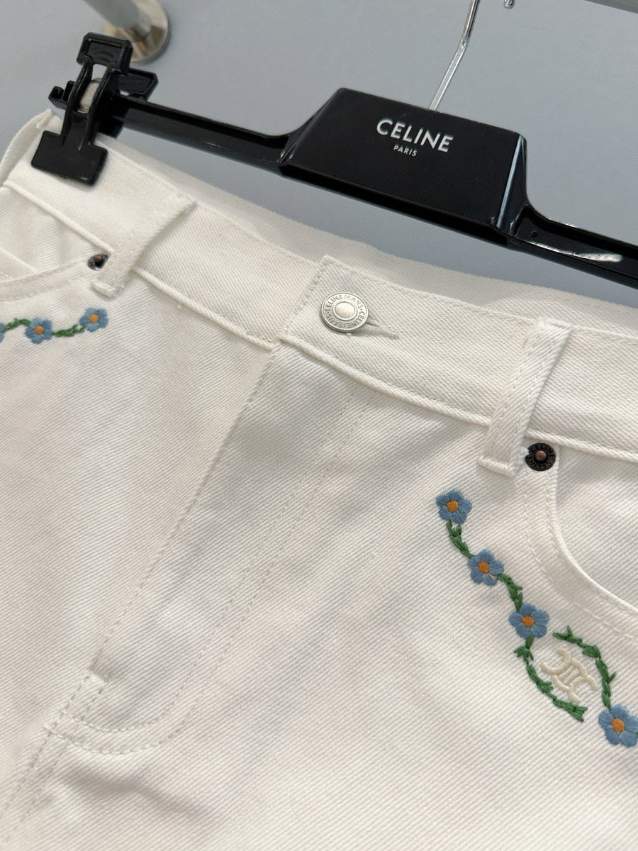 Celine Denim Skirt – luxury designer skirt at Bellvora