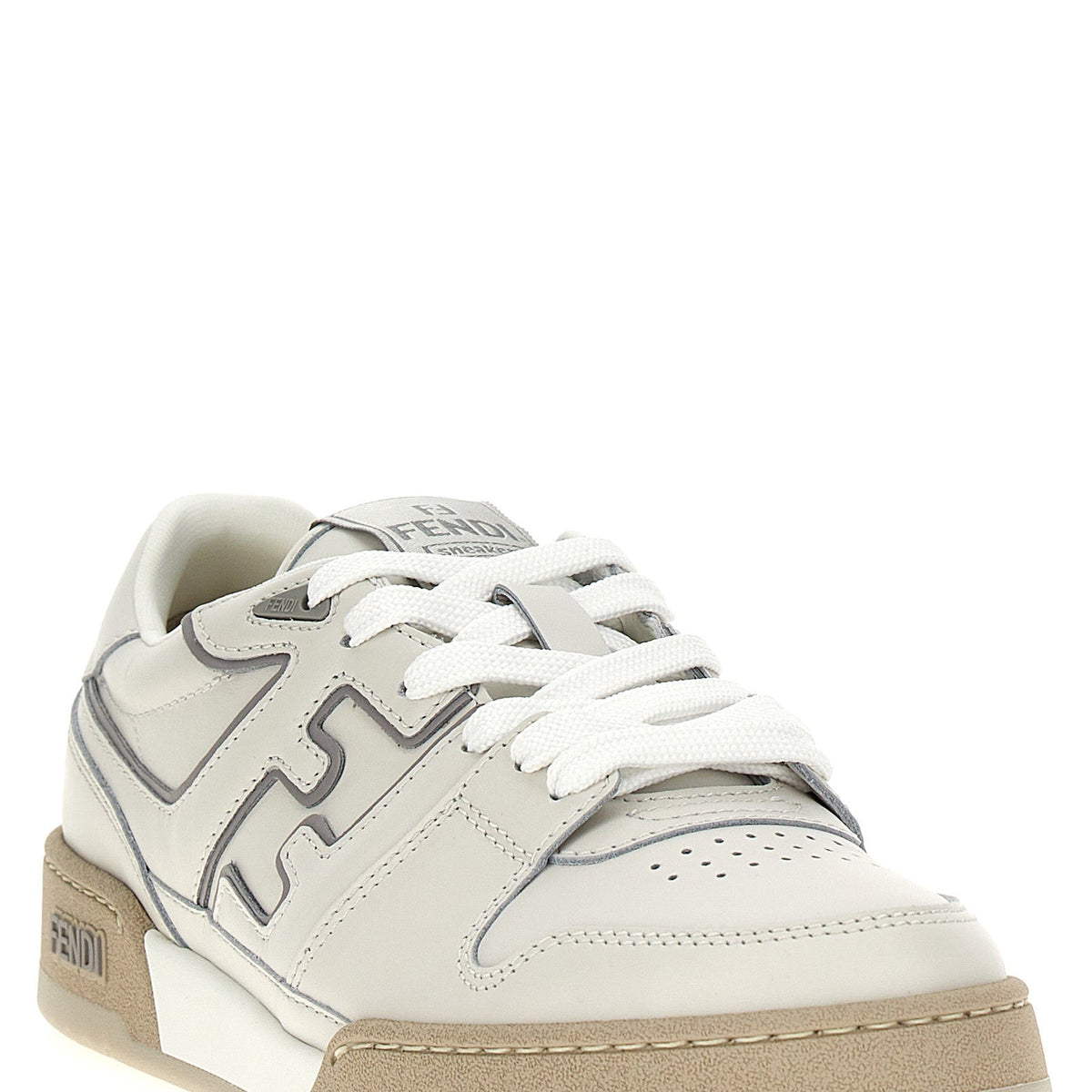 Fendi premium athletic detail and craftsmanship close-up
