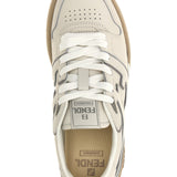 Close-up of Fendi athletic hardware and fine stitching