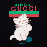 Flat lay presentation of Gucci luxury clothing with everyday silhouette