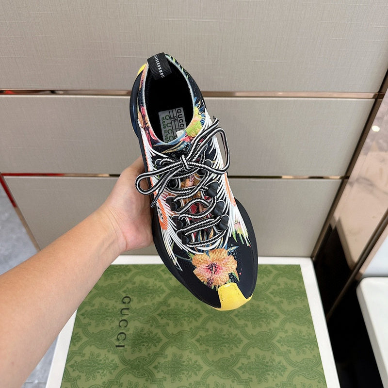 Gucci clean off-white luxury sneakers view 7 classic court silhouette