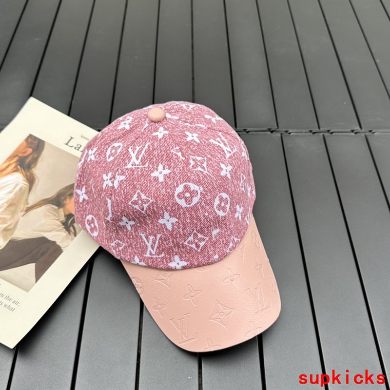 Side view of Louis Vuitton unisex cap