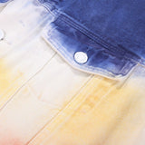 Back view of Louis Vuitton luxury clothing with contemporary cut