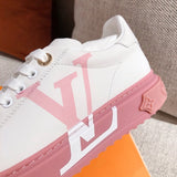 Louis Vuitton luxury shoes detail shot