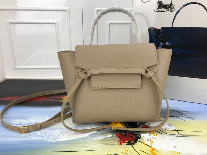 Close-up detail of everyday-luxe structured women's handbag – women's statement bag