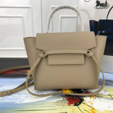 Close-up detail of everyday-luxe structured women's handbag – women's statement bag