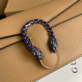 Back view of structured sleek women's handbag – women's designer-style accessory