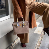 Structured handbag styled for everyday wear