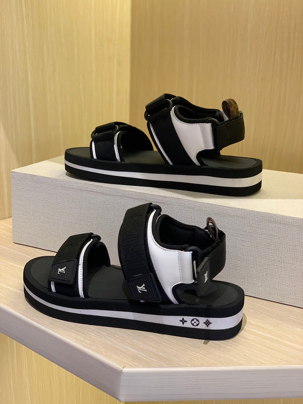 Louis Vuitton shoes Style 260 - back heel detail