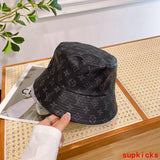 Close-up detail view of Louis Vuitton unisex cap