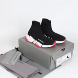Balenciaga Grey Slingback Heels - Lifestyle Styling Shot