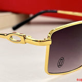 Side view of Cartier unisex sunglasses
