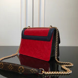 Styled lifestyle shot of modern classic women's handbag – women's designer-style accessory